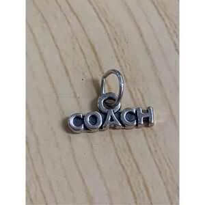 .925 Coach Sterling Silver Jewelry Charm #sports